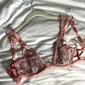 For Love and Lemons embroidered bra!